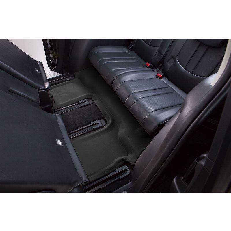 3D MAXpider KAGU 3rd Row Floormats - Black | 2011-2019 Ford Explorer (L1FR03631509)