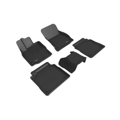 3D MAXpider KAGU Floor Mat- Black R1 R2 | 18-20 Lexus Ls Series (L1LX06401509)