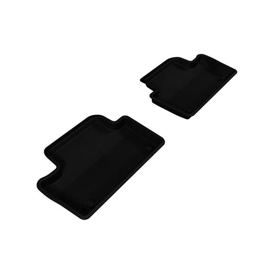 3D MAXpider KAGU 2nd Row Floormats - Black | 2010-2017 Volvo XC60 (L1VV01521509)