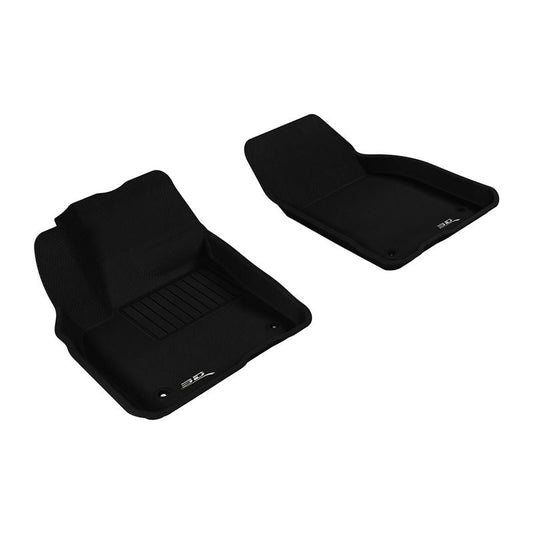 3D MAXpider KAGU 1st Row Floormat - Black | 2007-2013 Volvo C30 (L1VV00711509)