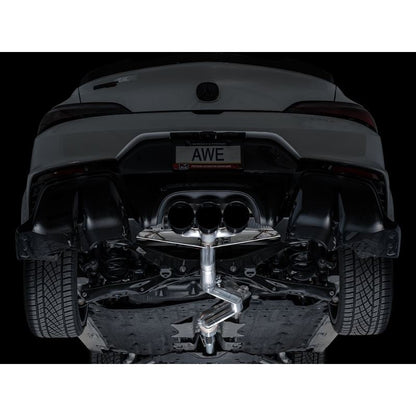 AWE Tuning Track Edition Exhaust w/ Triple Diamond Black Tips for 2024 Acura Integra Type S DE5 FWD (3020-53335)