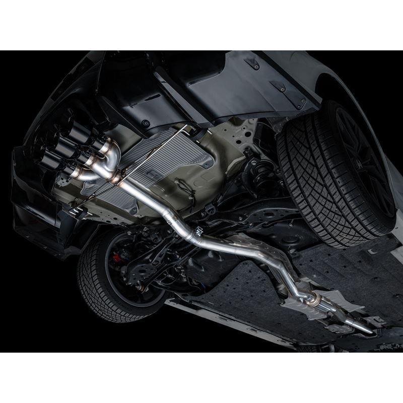 AWE Tuning Track Edition Exhaust w/ Triple Diamond Black Tips for 2024 Acura Integra Type S DE5 FWD (3020-53335)