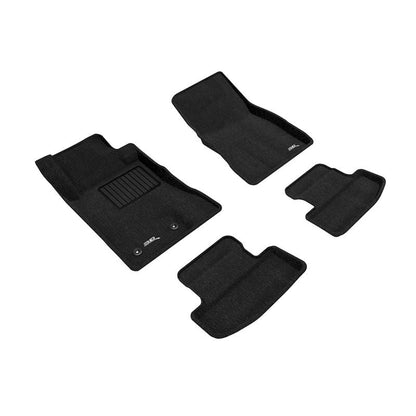 3D MAXpider ELEGANT 1st 2nd Row (2 Eyelets) - Floor Mat Set (Black) | 15-22 Ford Mustang (L1FR08504709)