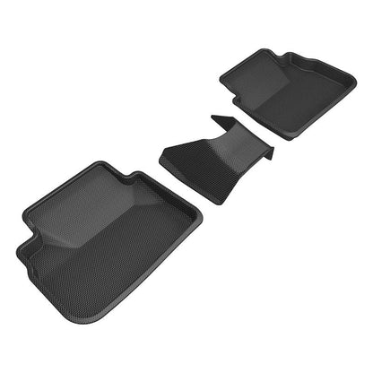 3D MAXpider KAGU Black Floor Mats - Row 2 | 22-23 Subaru WRX (L1SB03621509)