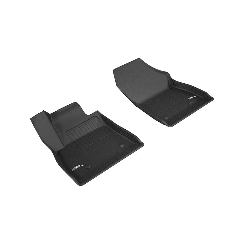 3D MAXpider KAGU 1st Row Floormat - Black | 2016-2019 Chevrolet Cruze (L1CH07611509)