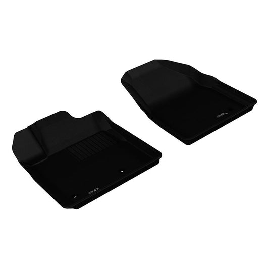 3D MAXpider KAGU 1st Row Floormat - Black | 2009-2015 Honda Pilot (L1HD05811509)