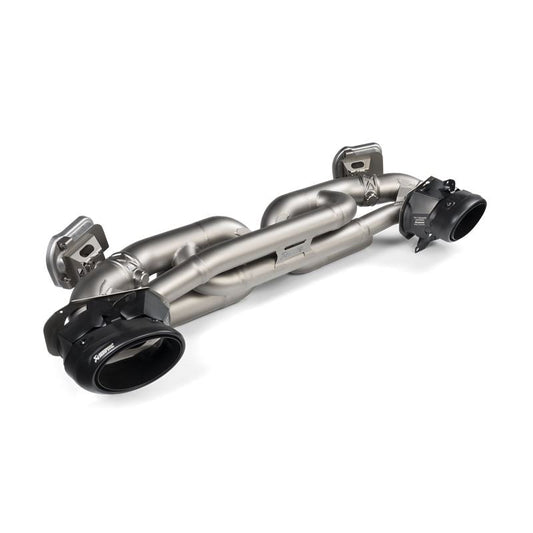 Akrapovic Titanium Black Tail Pipe Set | Porsche 911 Turbo/Turbo S (992) (20-21) (TP-T/S/33)