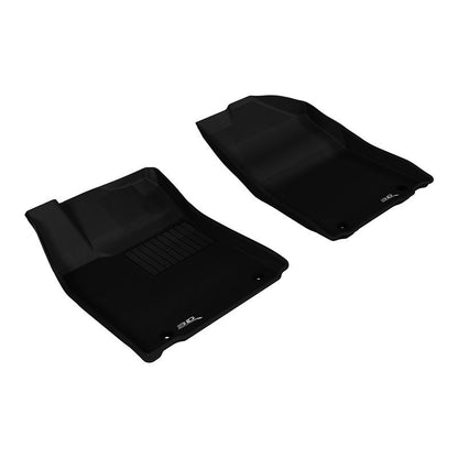 3D MAXpider KAGU 1st Row Floormat - Black | 2013-2018 Lexus ES/ES Hybrid (L1LX02711509)