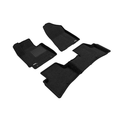 3D MAXpider ELEGANT 1st 2nd Row - Floor Mat Set (Black) | 16-18 Hyundai Tucson (L1HY06604709)