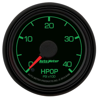 AutoMeter Factory Match Ford 52.4mm Full Sweep Electronic 0-4000 PSI Diesel HPOP Pressure Gauge (8496)