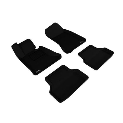 3D MAXpider KAGU 1st & 2nd Row Floormats - Black | 2004-2010 BMW 5 Series E60 (L1BM05001509)