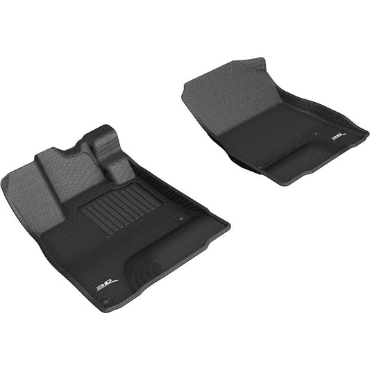 3D MAXpider KAGU 1st Row Floormat - Black | 2018-2019 Honda Clarity Plug-in Hybrid (L1HD10011509)