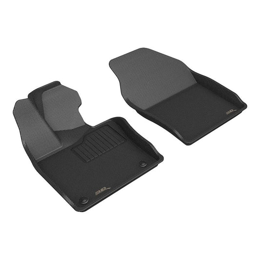 3D MAXpider KAGU Black Floor Mat - Row 1 | 2023 Toyota Prius (L1TY30511509)