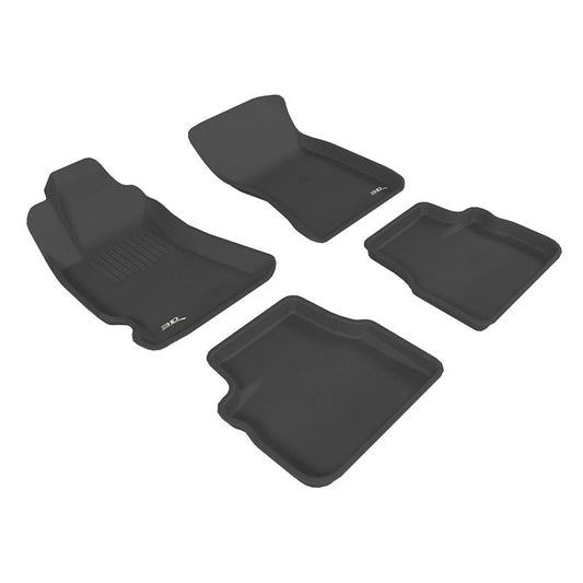 3D MAXpider KAGU 1st & 2nd Row Floormats - Black | 2009-2013 Subaru Forester (L1SB00301509)