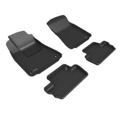 3D MAXpider KAGU Floor Mat- Black R1 R2 | 09-15 Lexus Is (L1LX01701509)