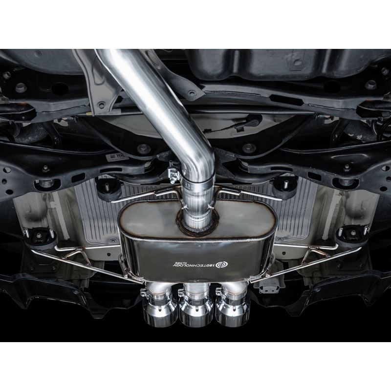 AWE Tuning Touring Edition Exhaust w/ Triple Chrome Silver Tips for 2024 Acura Integra Type S DE5 FWD (3015-52335)