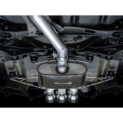 AWE Tuning Touring Edition Exhaust w/ Triple Chrome Silver Tips for 2024 Acura Integra Type S DE5 FWD (3015-52335)