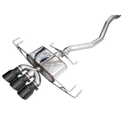 AWE Tuning Touring Edition Exhaust w/ Triple Diamond Black Tips for 2024 Acura Integra Type S DE5 FWD (3015-53335)