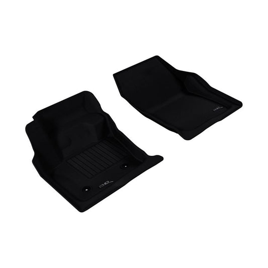 3D MAXpider KAGU 1st Row Floormat - Black | 2013-2016 Ford/Lincoln Fusion/MKZ (L1FR06011509)