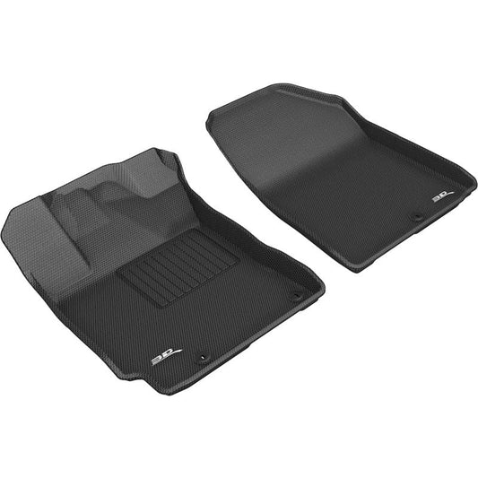 3D MAXpider KAGU 1st Row Floormat - Black | 2019-2020 Kia Forte (L1KA04711509)