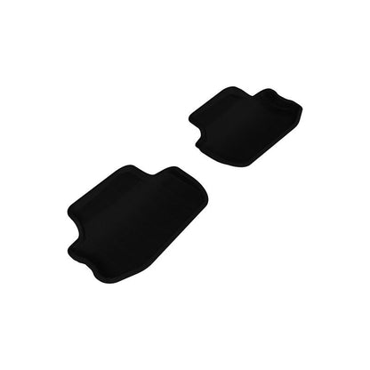 3D MAXpider KAGU 2nd Row Floormats - Black | 2010-2015 Chevrolet Camaro (L1CH01721509)