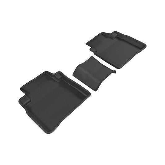 3D MAXpider KAGU 2nd Row Floormats - Black | 2016-2019 Nissan Maxima (L1NS08821509)