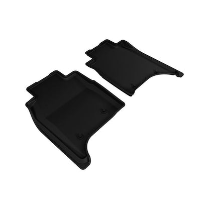 3D MAXpider KAGU 2nd Row Floormats - Black | 2014-2017 Land Rover Range Rover Long Wheelbase (L1LR01921509)