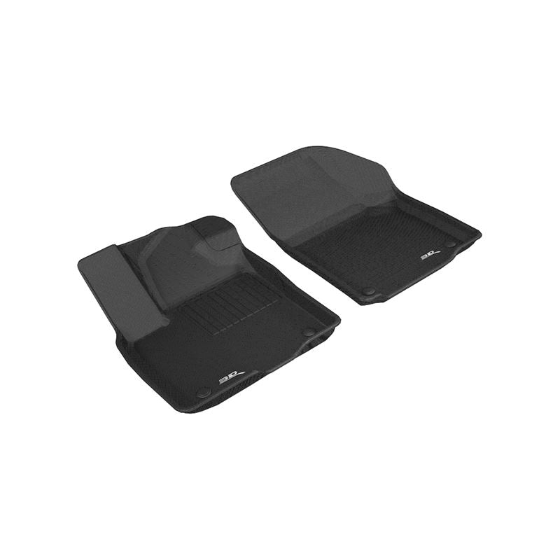 3D MAXpider KAGU 1st Row Floormat - Black | 2018-2019 Volkswagen Atlas (L1VW08411509)
