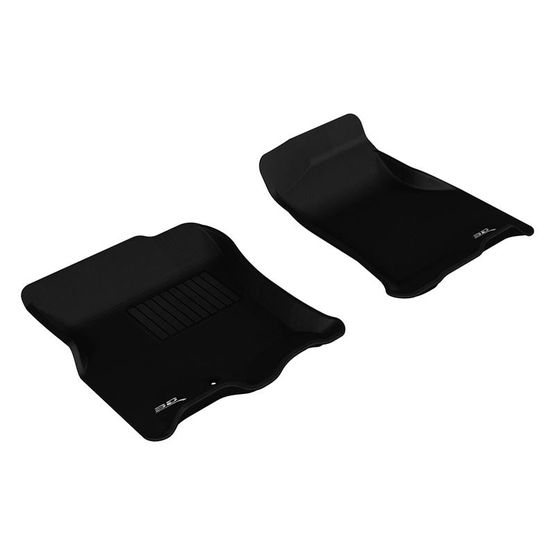 3D MAXpider KAGU 1st Row Floormat - Black | 2007-2010 Ford/Lincoln Expedition/Navigator (L1FR07611509)