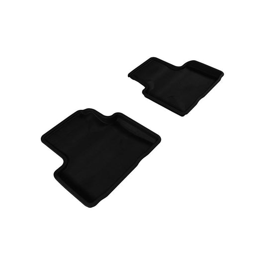 3D MAXpider KAGU 2nd Row Floormats - Black | 2007-2015 Infiniti Q40/G35/37 (L1IN00621509)