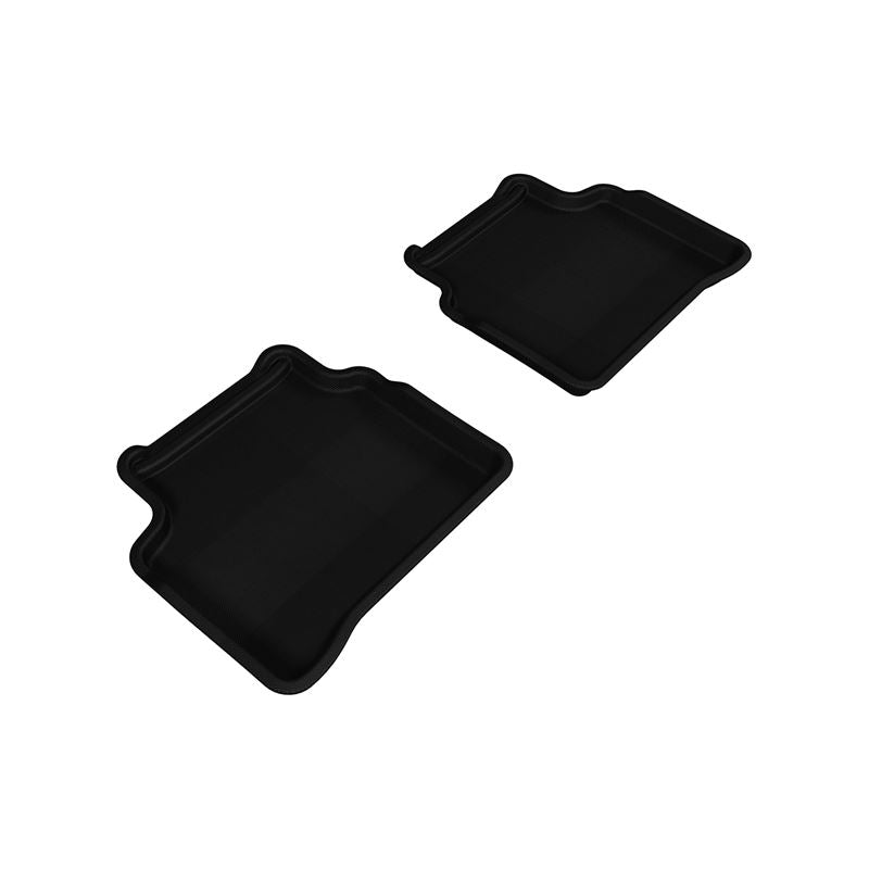 3D MAXpider KAGU 2nd Row Floormats - Black | 2007-2012 Nissan Altima Sedan (L1NS06221509)