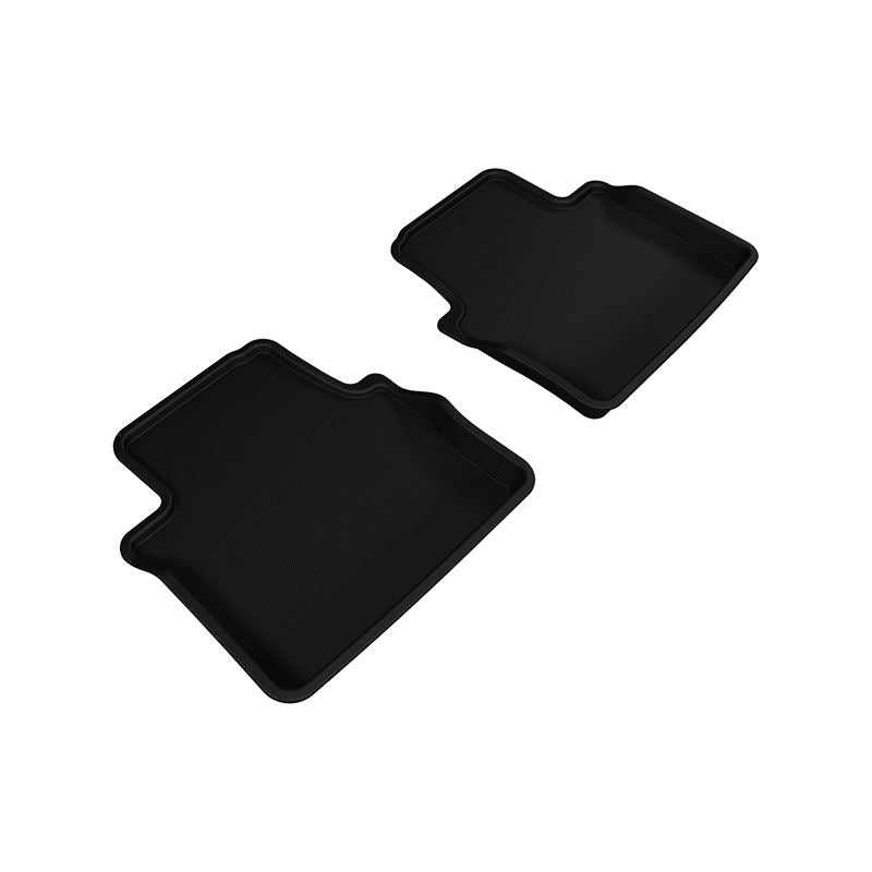 3D MAXpider KAGU 2nd Row Floormats - Black | 2014-2019 Cadillac CTS (L1CD01021509)