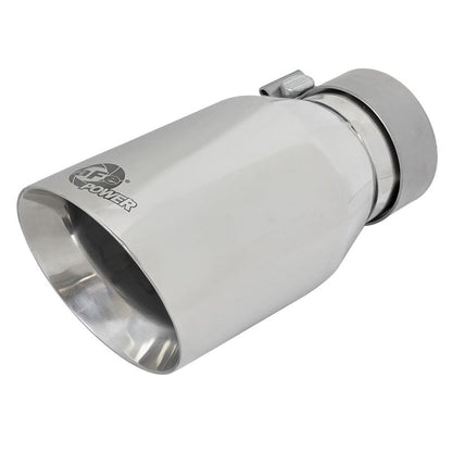 afe Rebel Series 3 IN 409 Stainless Steel Cat-Back Exhaust System w/Polished Tip (49-43117-P)