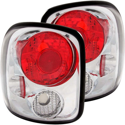 ANZO Taillights Chrome | Chevrolet Silverado (99-04) (211026)