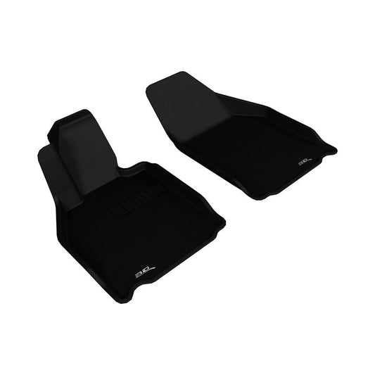 3D MAXpider KAGU 1st Row Floormat - Black | 2005-2012 Porsche 911 997 (L1PO01111509)