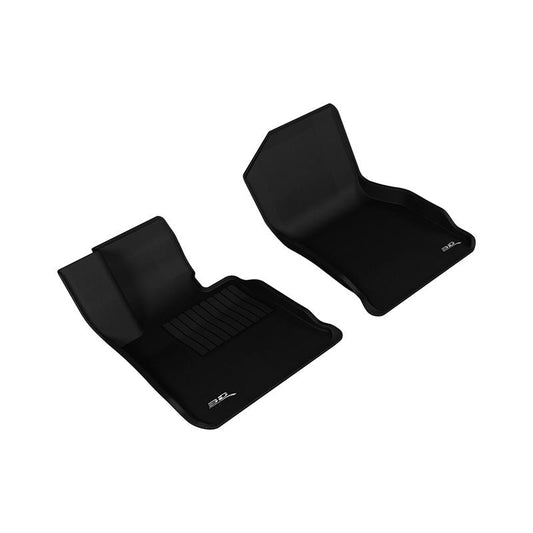 3D MAXpider KAGU 1st Row Floormat - Black | 2014-2020 BMW 4 Series F32/F33/F36 (L1BM05611509)