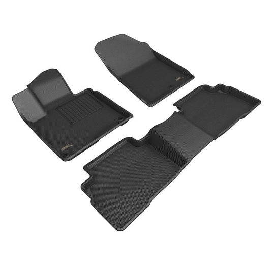 3D MAXpider KAGU 1st & 2nd Row Floormat - Black | 2023 Kia Sportage Hybrid (L1KA07501509)