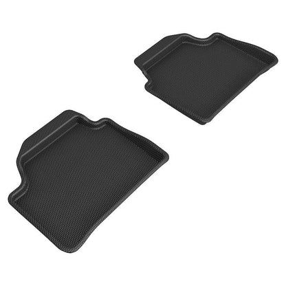 3D MAXpider KAGU Rear Floor Mat- Black | 12-19 BMW 1 Series (L1BM03621509)