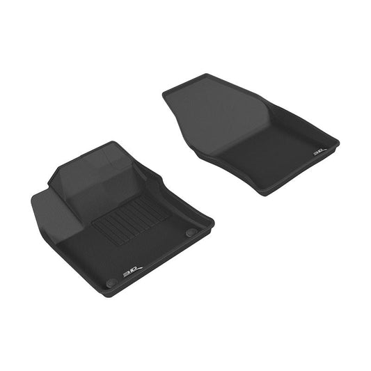 3D MAXpider KAGU 1st Row Floormat - Black | 2016-2020 Toyota Prius/Prius Prime (L1TY20911509)