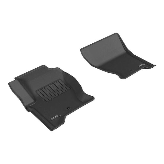 3D MAXpider KAGU 1st Row Floormat - Black | 2008-2016 Land Rover Lr4/Range Rover Sport (L1LR01511509)