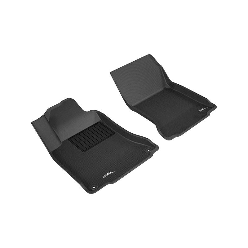 3D MAXpider KAGU 1st Row Floormat - Black | 2015-2019 Mercedes-Benz CLA-Class/GLA-Class X177/X156 (L1MB04111509)