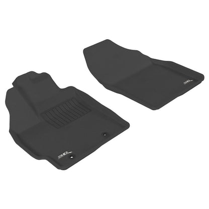 3D MAXpider KAGU 1st Row Floormat - Black | 2010-2011 Toyota Prius (L1TY04011509)