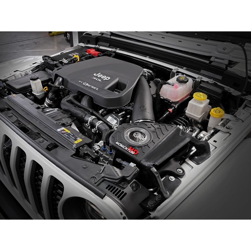 aFe Momentum HD Cold Air Intake System w/ Pro DRY S Media for 2021-2021 Jeep Gladiator(50-70062D)