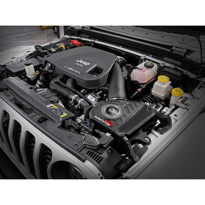 aFe Momentum HD Cold Air Intake System w/ Pro DRY S Media for 2021-2021 Jeep Gladiator(50-70062D)