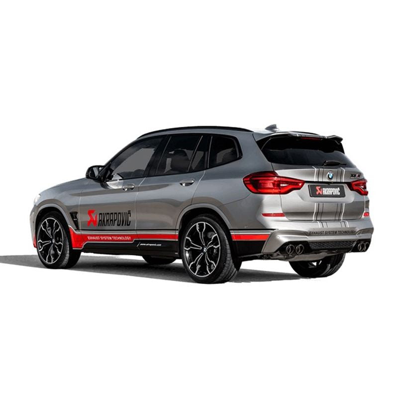 Akrapovic Titanium Slip-On Line Exhaust | BMW X3 M / X4 M (F97/F98) (19-20) (S-BM/T/10H)
