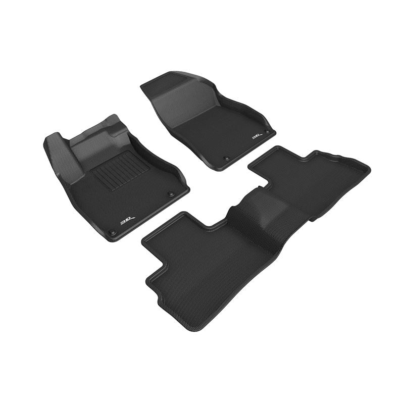 3D MAXpider KAGU 1st & 2nd Rows - Black | 20-21 Nissan Sentra (L1NS12901509)