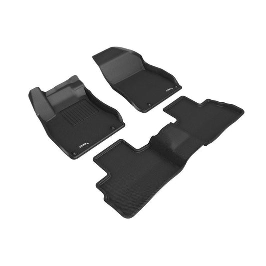 3D MAXpider KAGU 1st & 2nd Rows - Black | 20-21 Nissan Sentra (L1NS12901509)