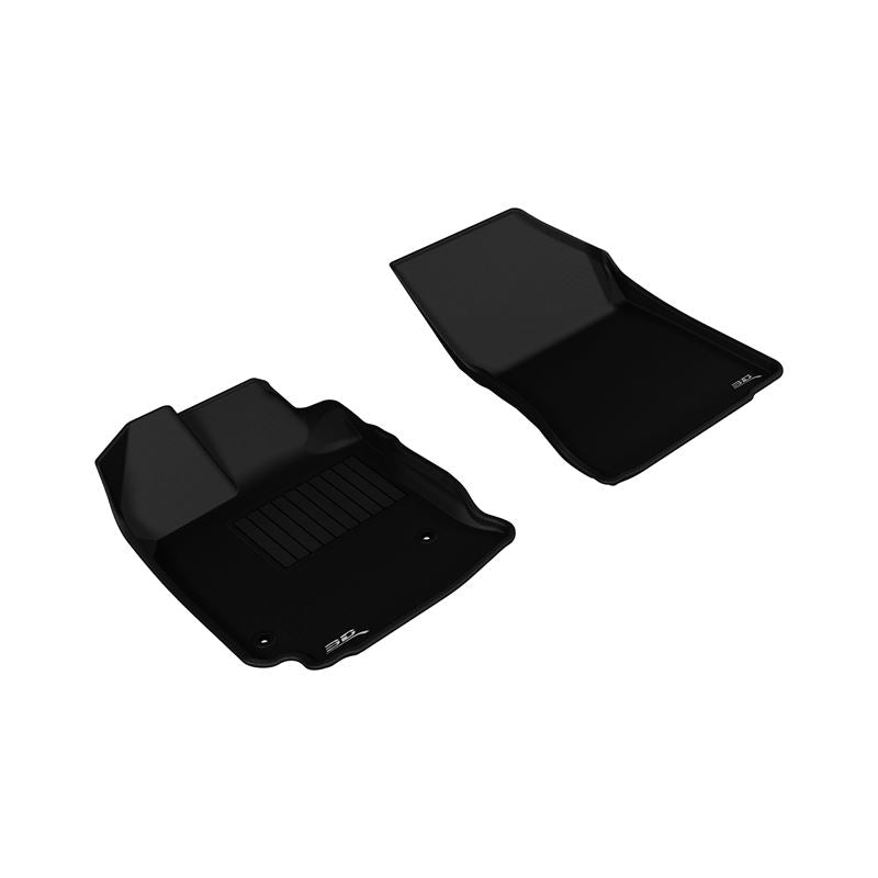 3D MAXpider KAGU 1st Row Floormat - Black | 2013-2015 Toyota Venza (L1TY13411509)