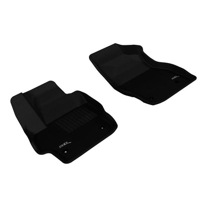 3D MAXpider KAGU 1st Row Floormat - Black | 2010-2013 Mazda Mazda3 (L1MZ01311509)