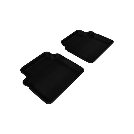 3D MAXpider KAGU 2nd Row Floormats - Black | 2007-2011 Chevrolet Aveo (L1CH00821509)